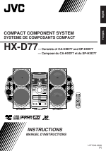 jvc hx-d77 manual Jvc hx-d77 owners manual.