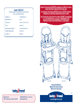 Babytrend Hc01931 Trend High Chair Monkey Plaid Manuals