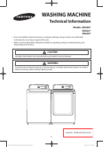 Pdf Download | Samsung WA456DRHDWR-AA User Manual (60 pages) | Also for