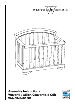 Westwood Design Waverly Convertible Crib Wa Cr 8601nr User