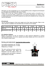 Bos Kirk Pressure Chart