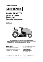 Craftsman dyt 4000 manual free download