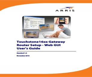 Pdf Download | ARRIS TG1672G-NA Web GUI User Guide User Manual (96