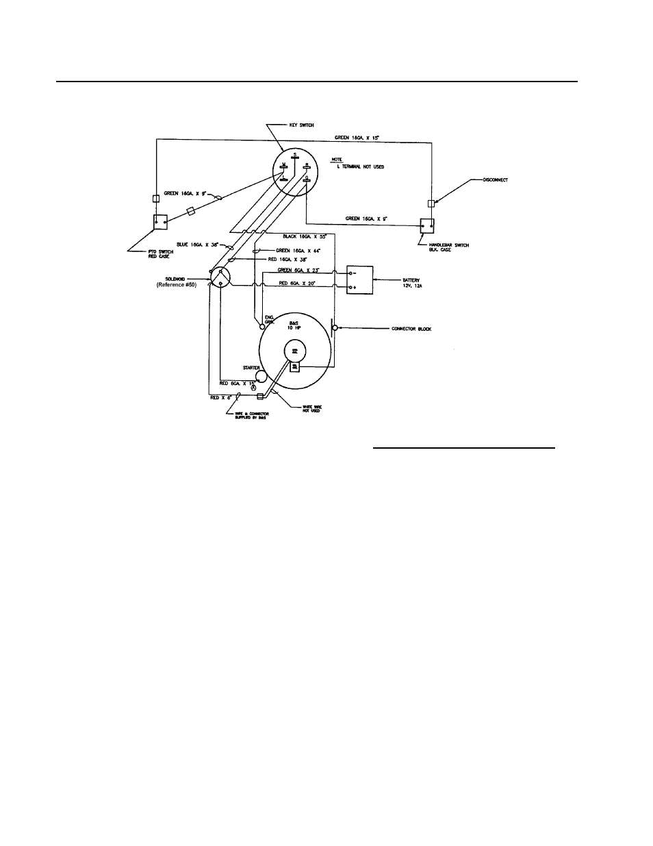 Wiring diagrams (cont.) | DR Power Walk-behind 8 - 15 HP (1998 - 2001