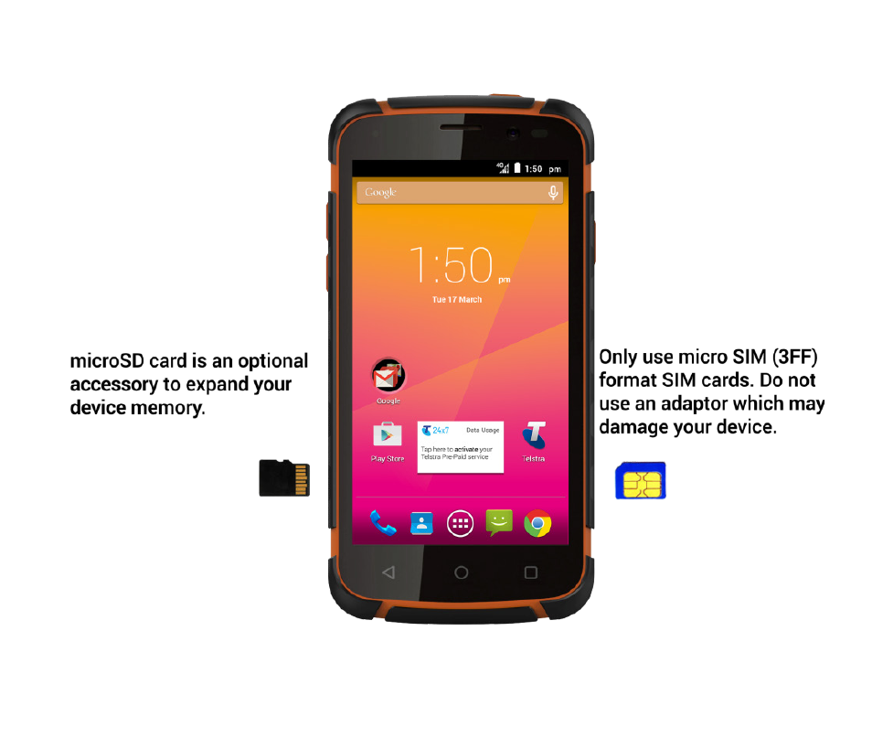 ZTE T84/Telstra Tough Max User Manual | Page 4 / 67