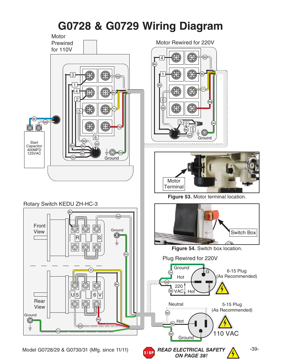 Electric Motor Wiring Diagram 110 To 220 from www.manualsdir.com