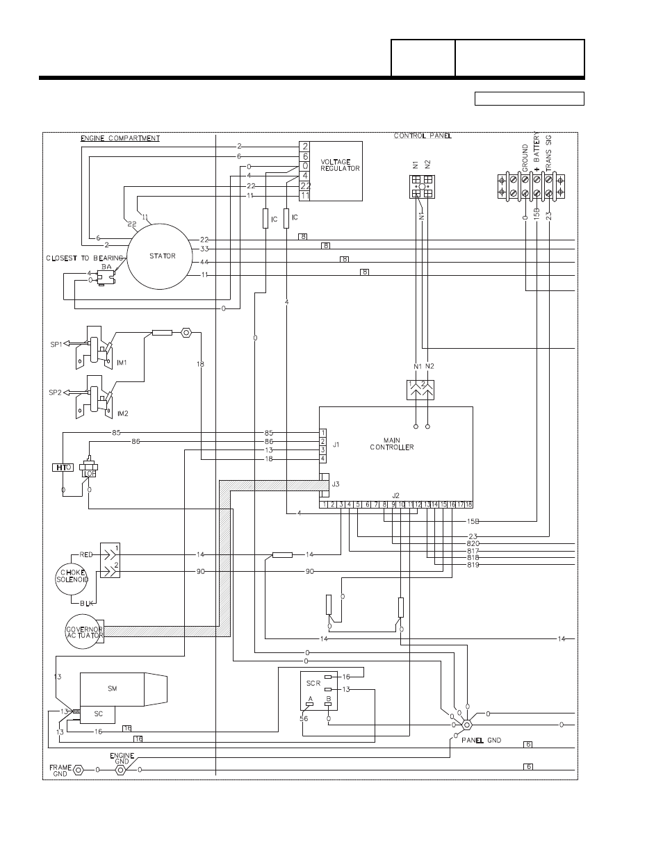 Wiring diagram, 20 kw home standby, Group g, Part 7 | Page 180, Wiring - diagram | Generac Power Systems 8 kW LP User Manual | Page 182 / 192