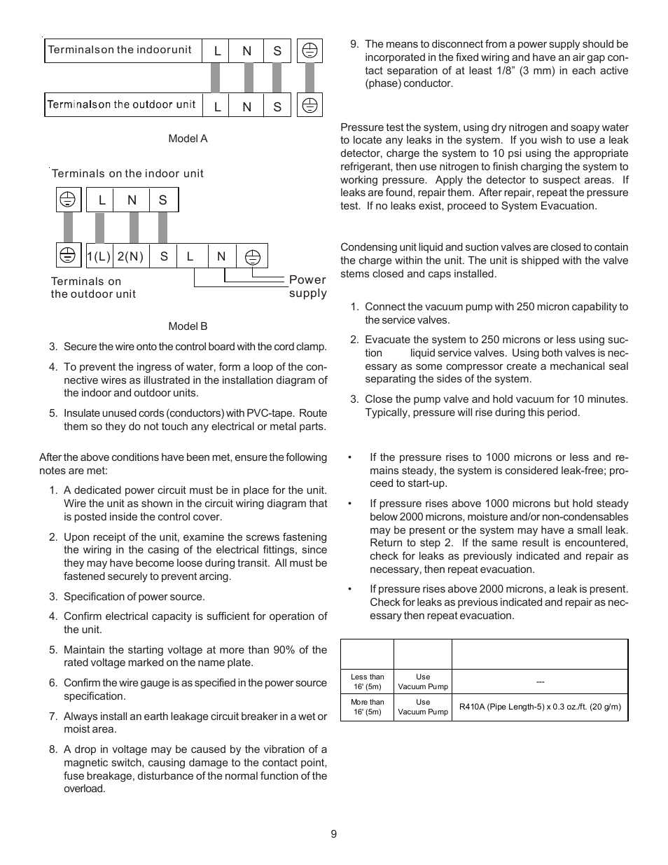 Hitachi Split System Air Conditioner User Manual