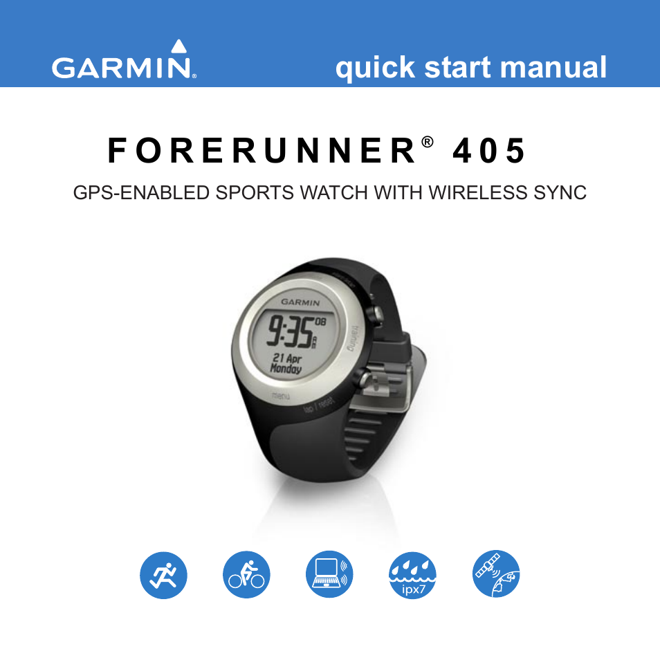 garmin forerunner 35 user manual pdf
