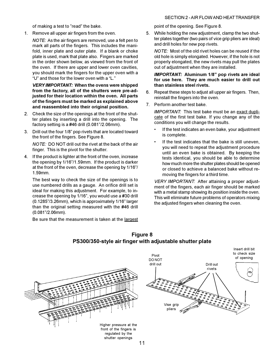 Middleby Marshall PS200 series User Manual | Page 12 / 181 | Also for