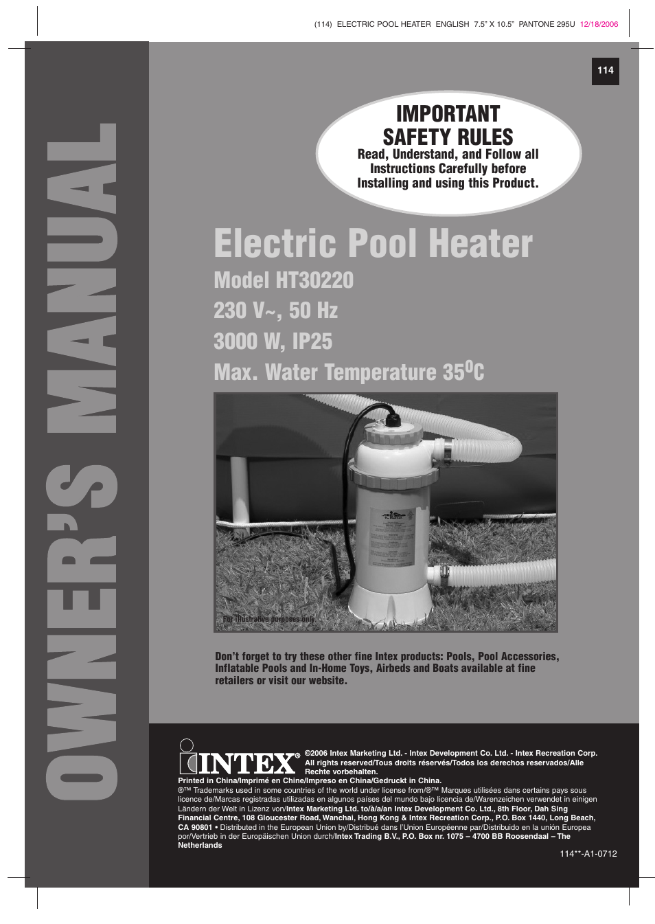 intex irist manual
