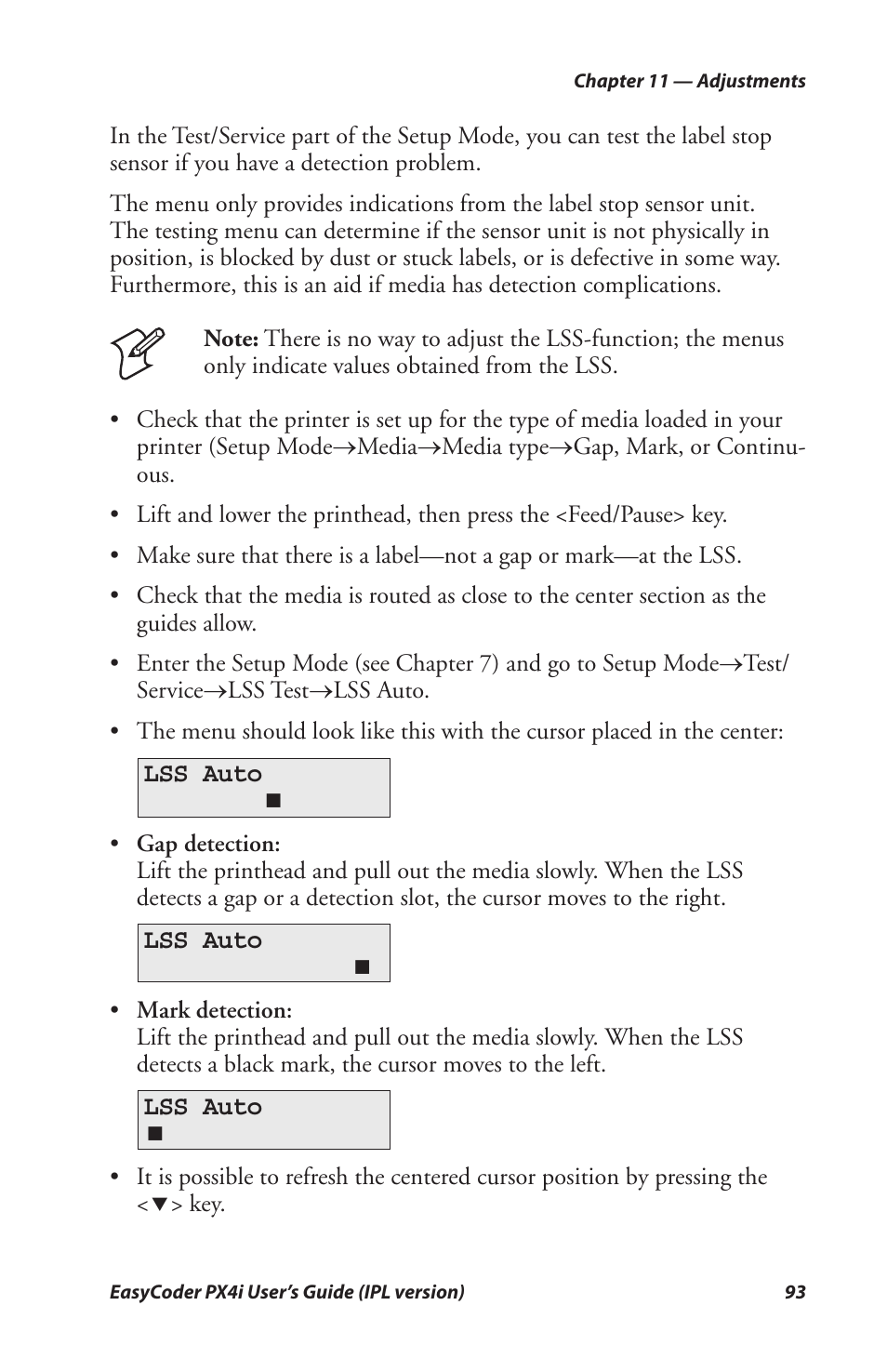 Intermec PX4I User Manual | Page 107 / 136