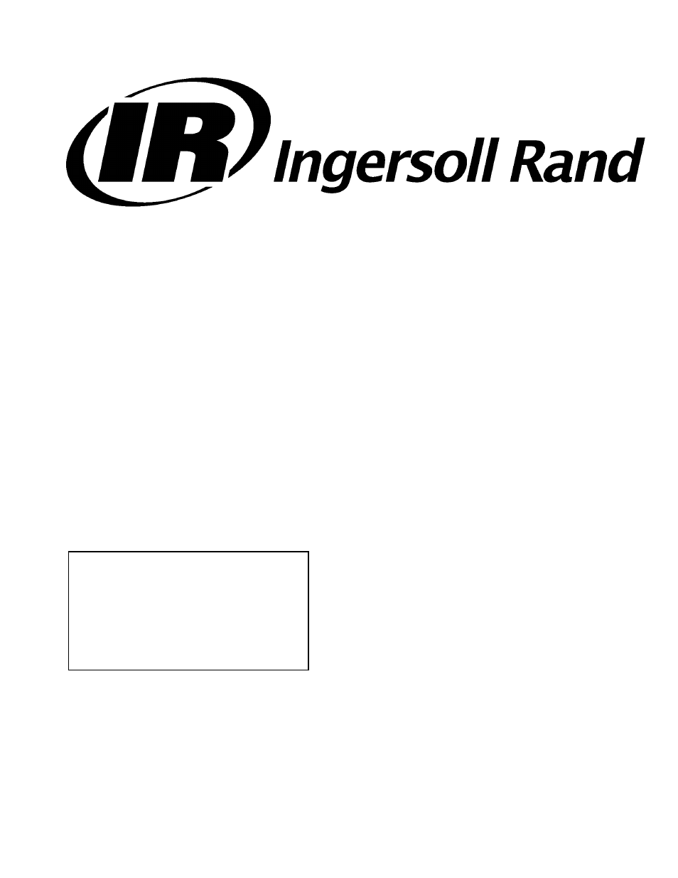 Where can you find the owner's manual for Ingersoll Rand?