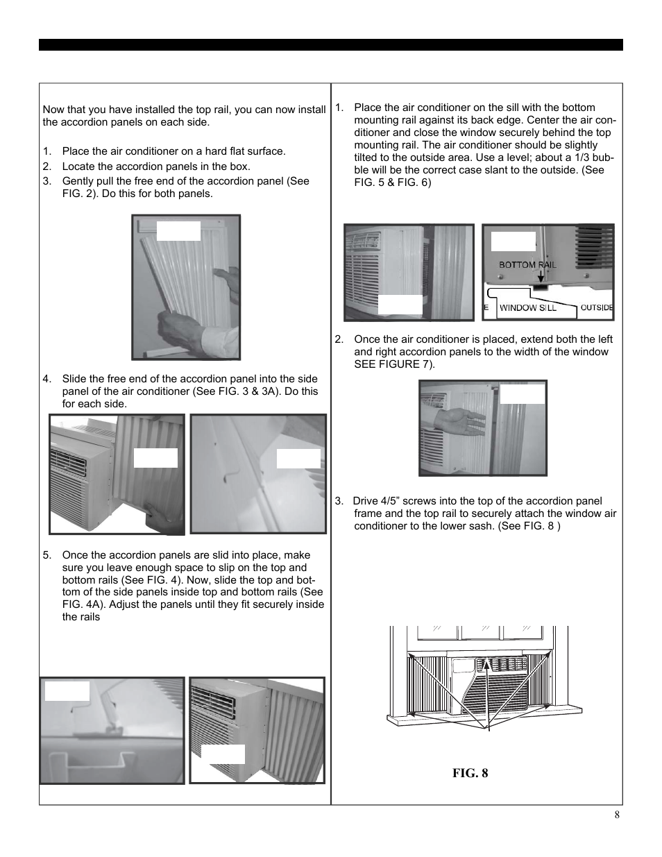 Assembly & installation (cont.) Soleus Air Electric Window Air