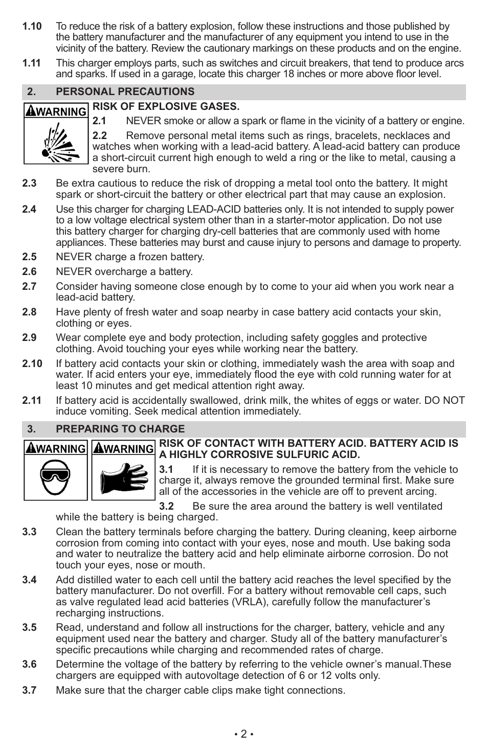 Schumacher XC10 User Manual | Page 3 / 26 | Also for: XCS15, XC12