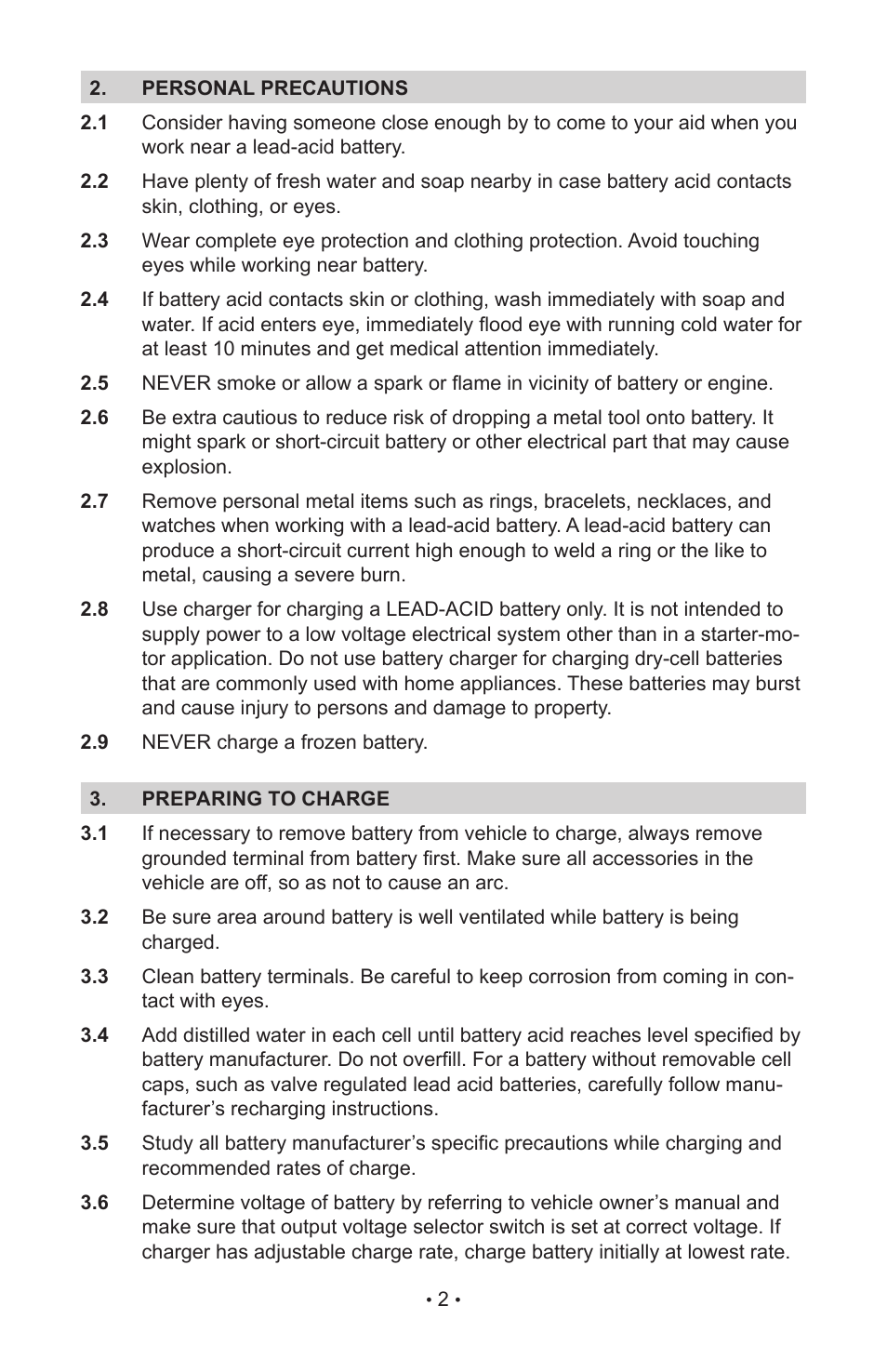 Schumacher SC-10030A. User Manual | Page 4 / 40