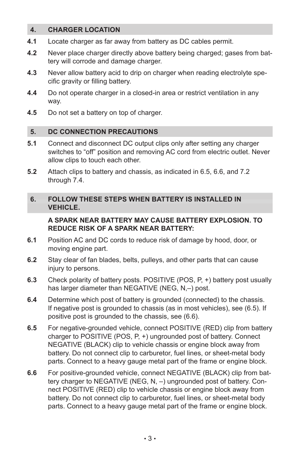 Schumacher SC-10030A. User Manual | Page 5 / 40
