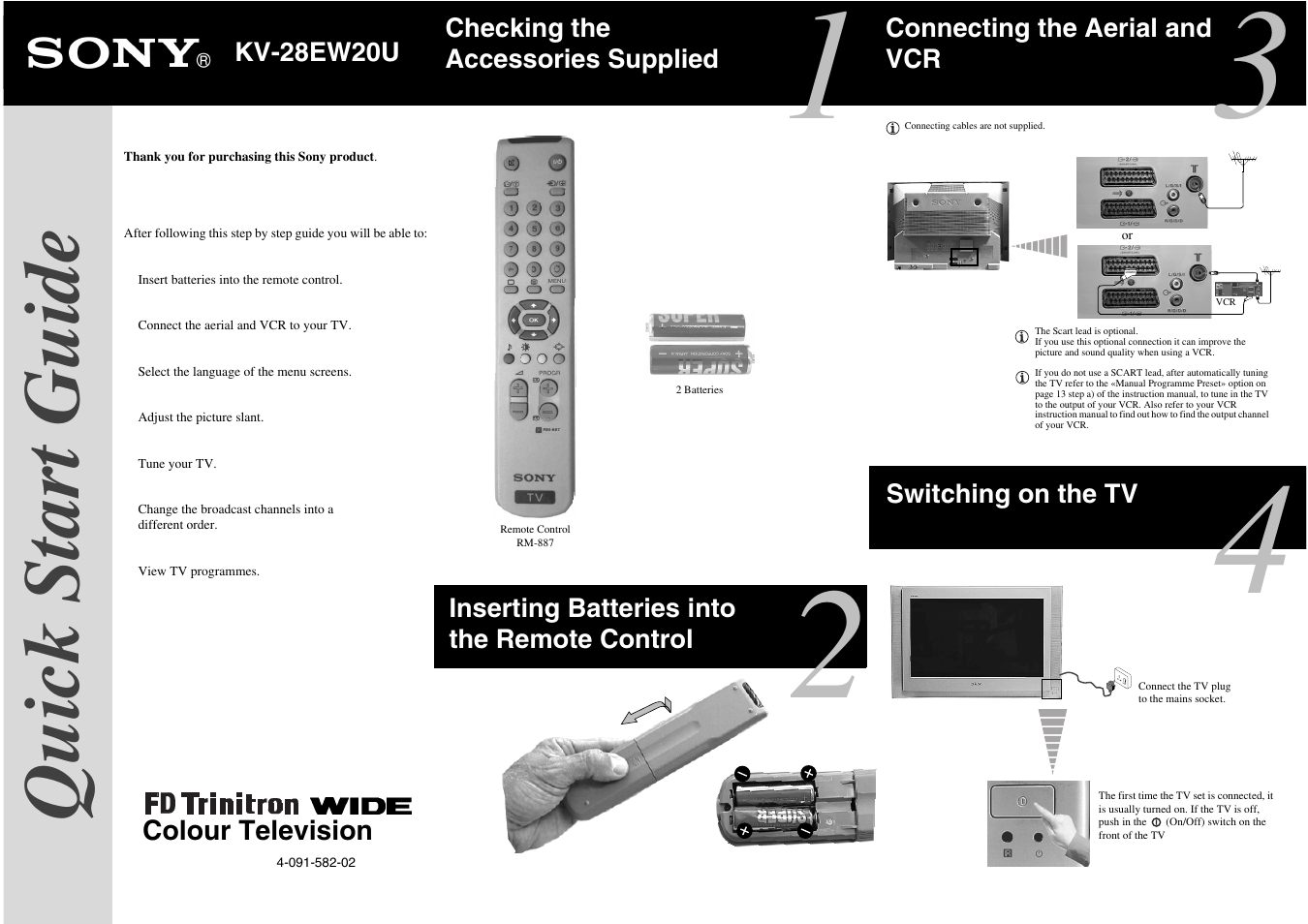 Инструкция sony rm 887