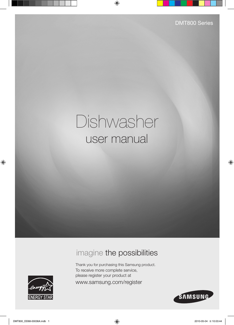 Samsung DMT800RHS User Manual | 32 pages | Also for: DMT800, DMT800 Series