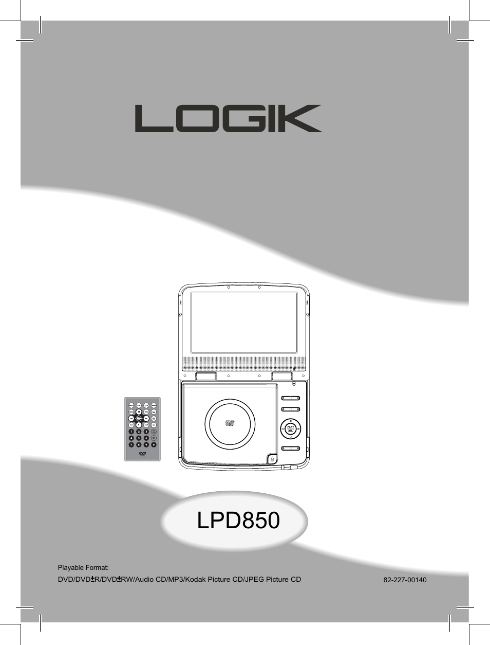 Logik LPD850 User Manual | 27 pages