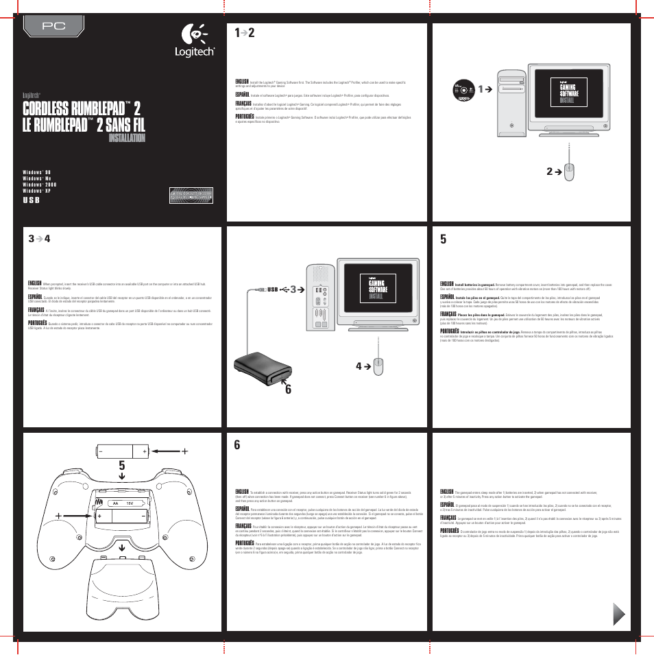 Logitech 2 User Manual | 2 pages