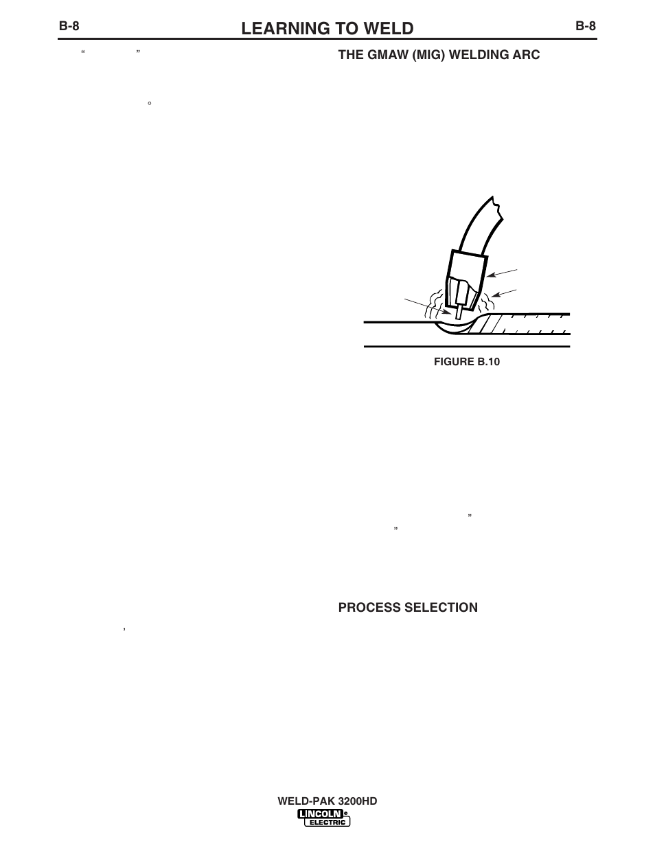 Learning to weld | Lincoln Electric WELD-PAK 3200HD User Manual | Page
