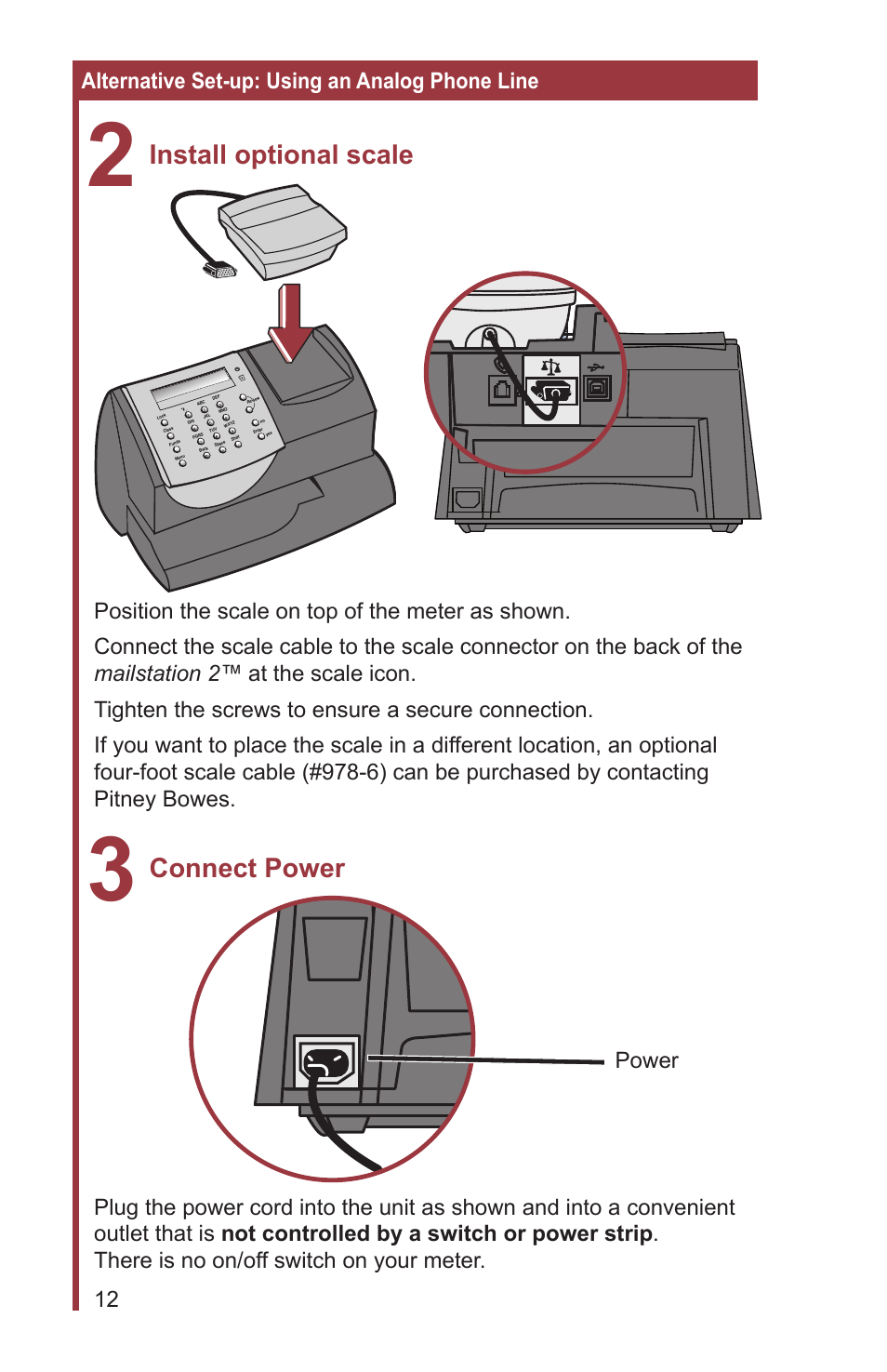 Pitney bowes mailstation 2 manual