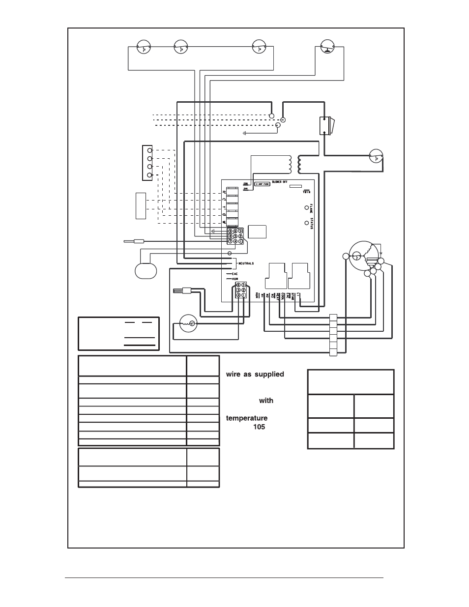 Nordyne Electric Furnace Wiring Diagram : Nordyne E2eb 015hb Thermostat