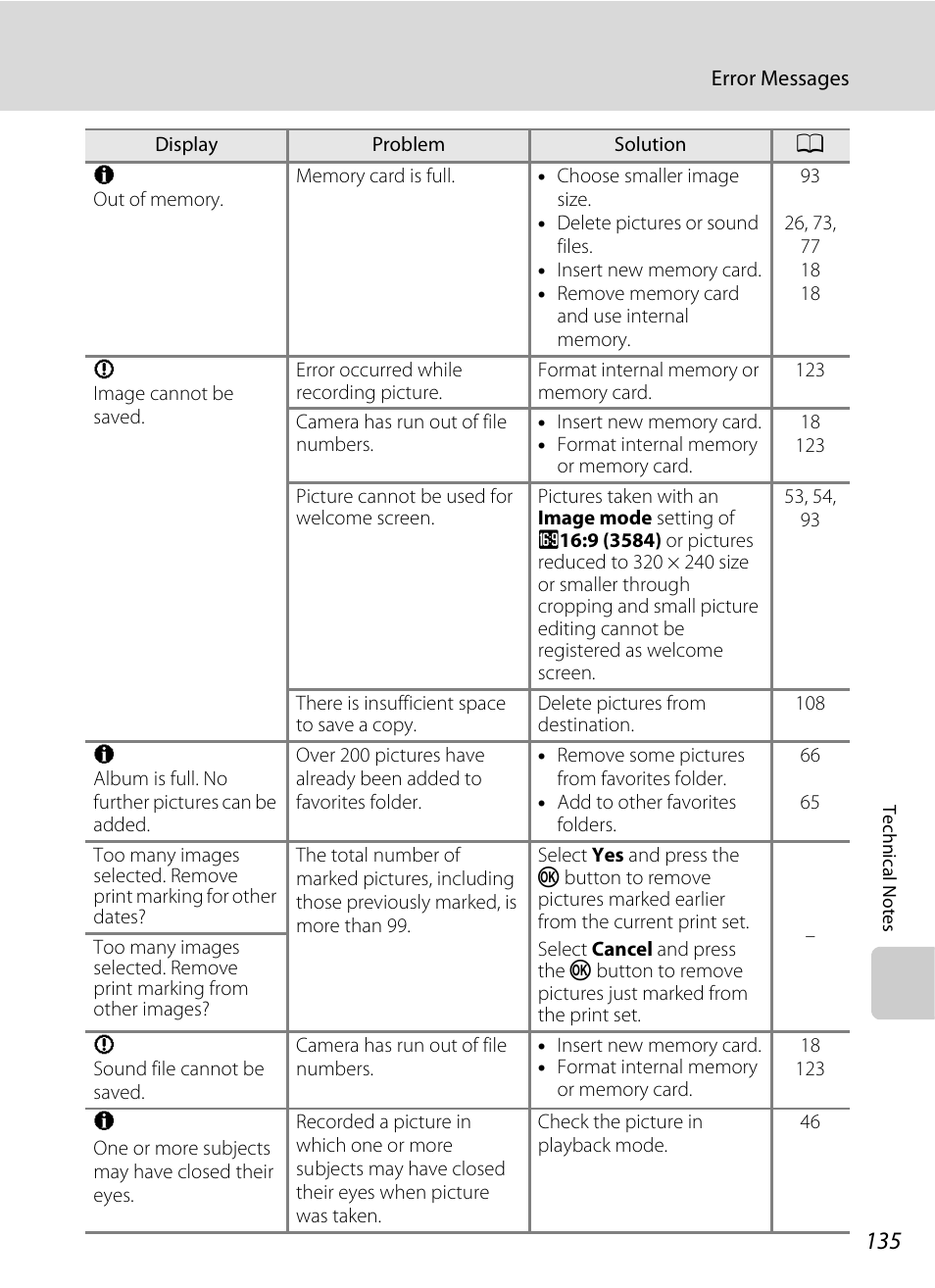 Nikon Coolpix S220 User Manual | Page 147 / 164