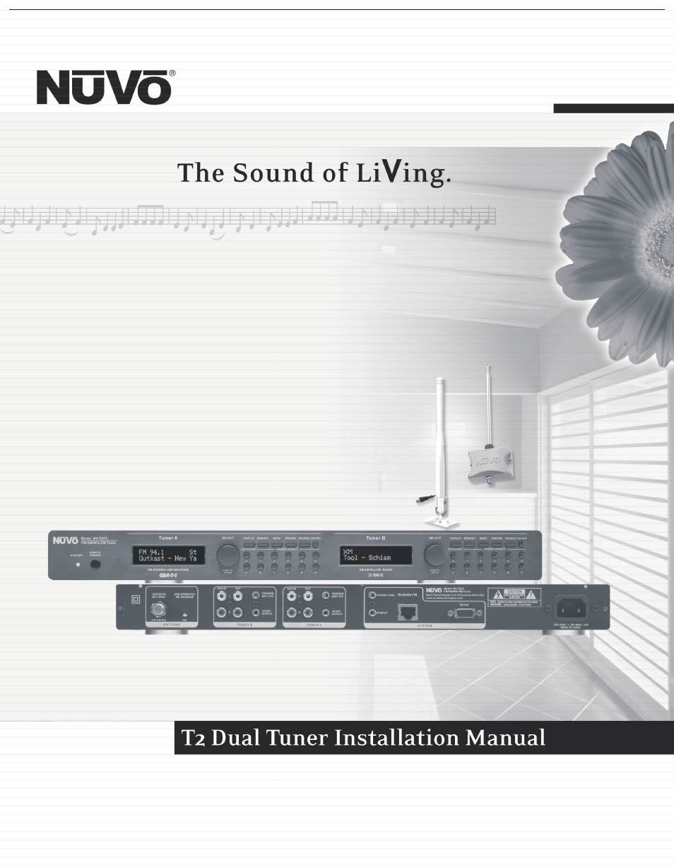 Nuvo NV-T2FX User Manual | 32 pages