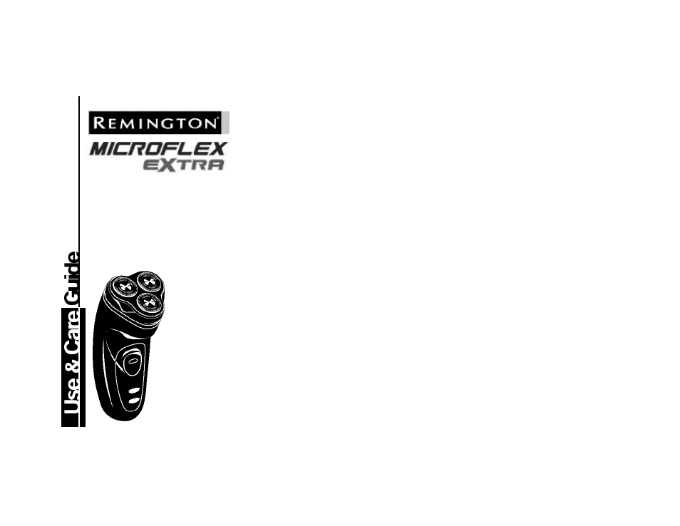 Remington R-845 User Manual | 12 pages | Also for: R-830, R-835, R-842
