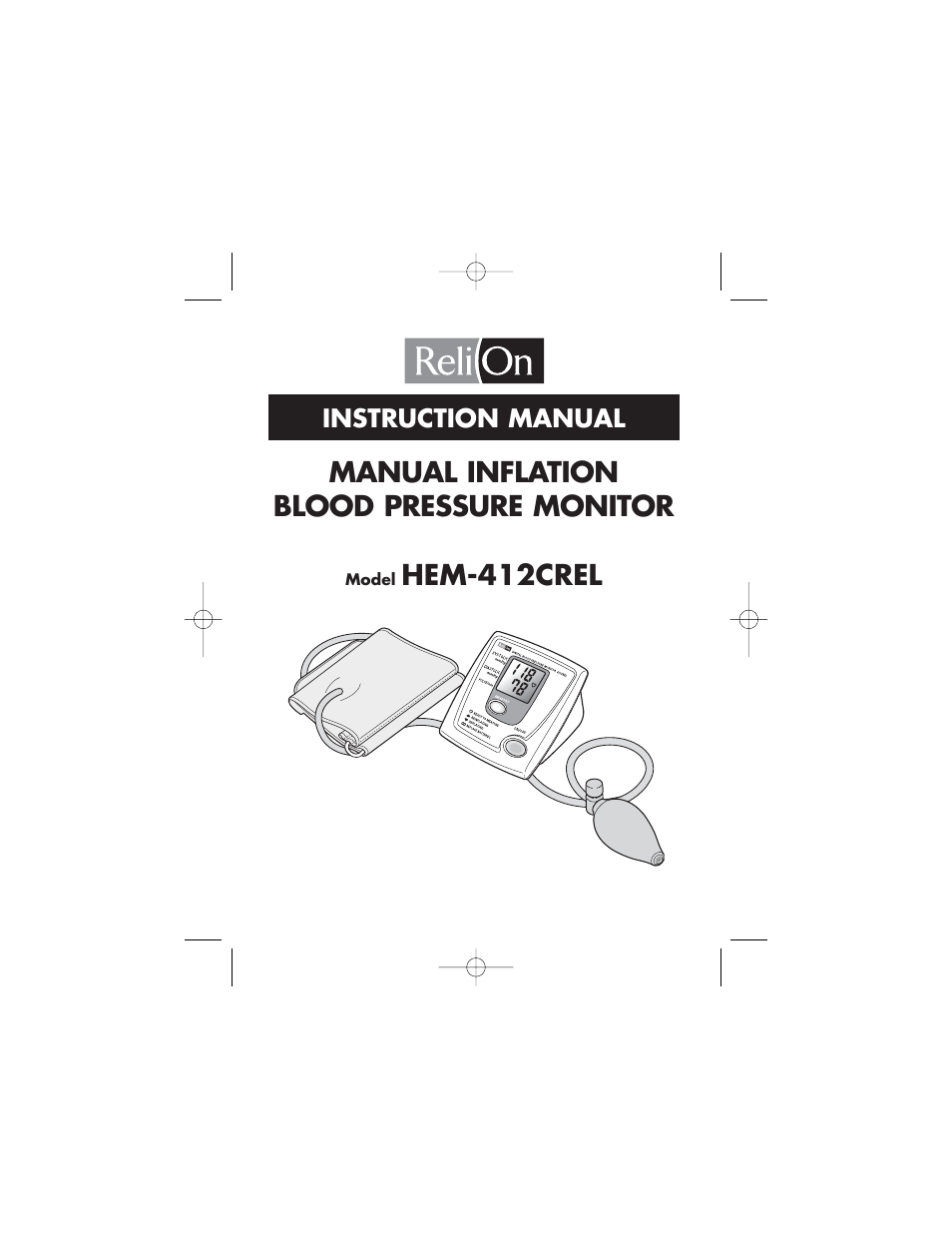 ReliOn HEM-412CREL User Manual | 24 pages