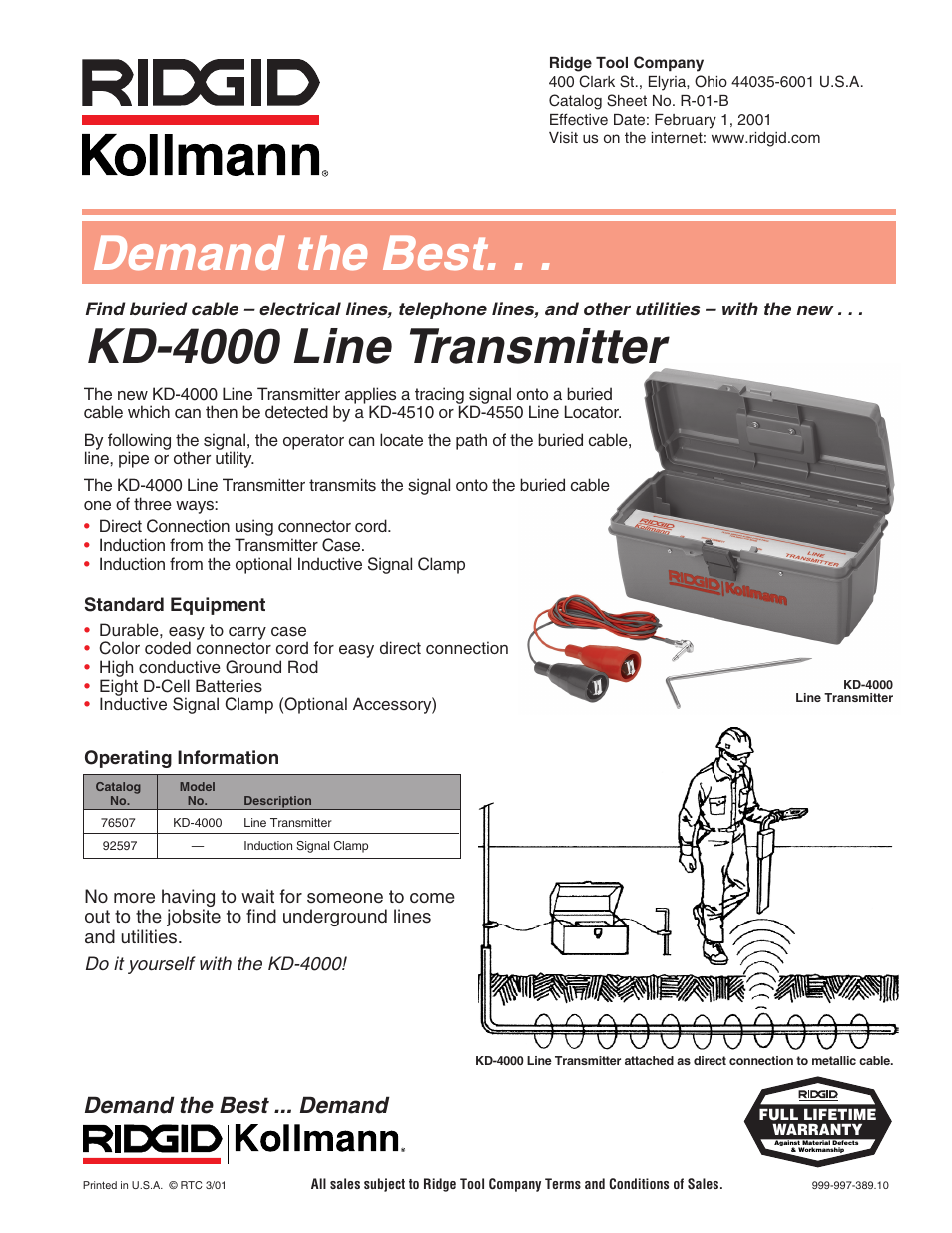 RIDGID WGSW-24020 User Manual | 1 page | Also for: WGSW-48040