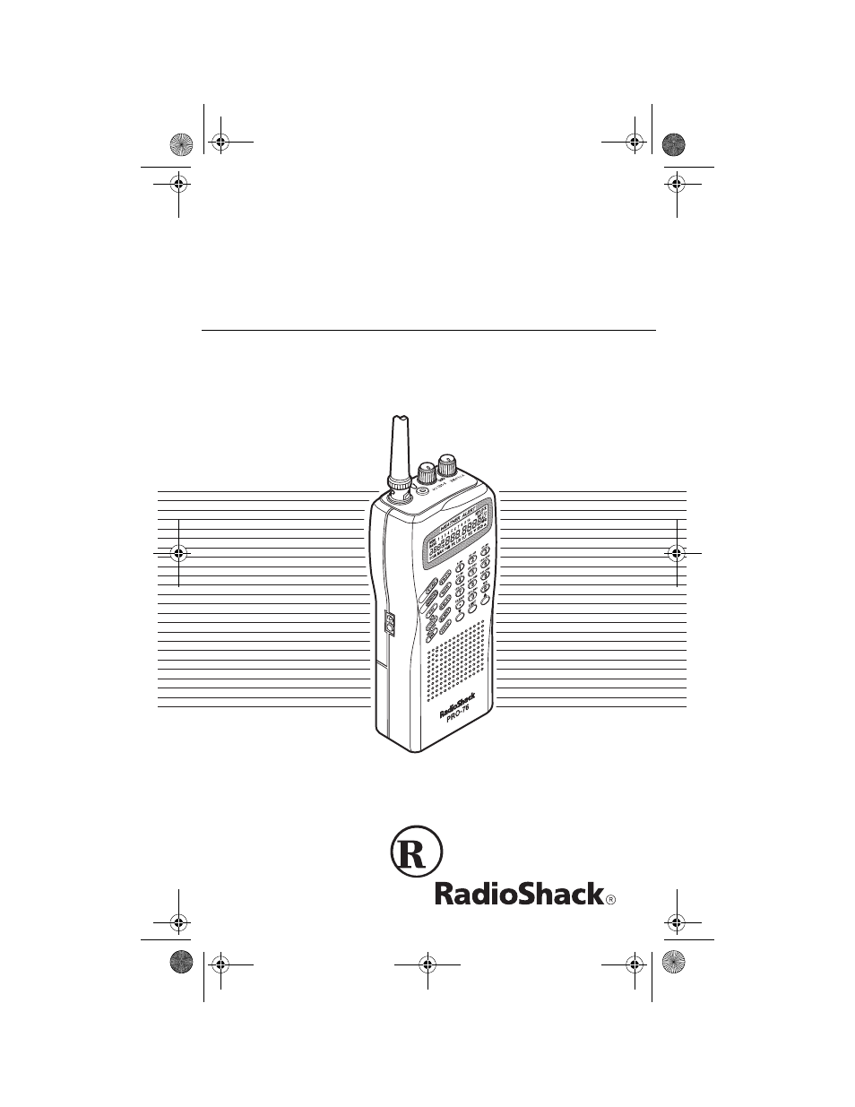 Radio shack pro 83 user manual free