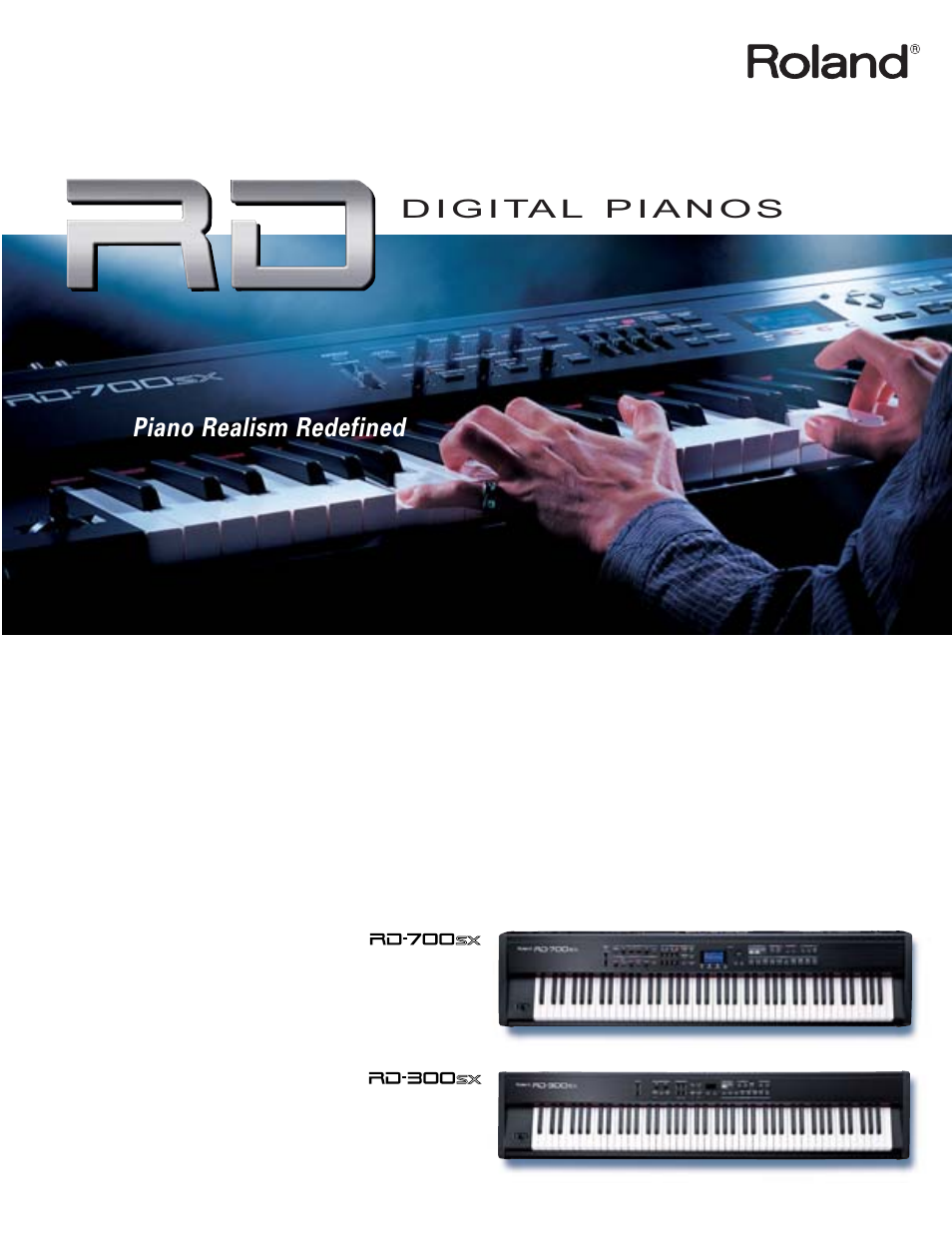 Roland RD-300SX User Manual | 4 pages | Also for: RD-700SX