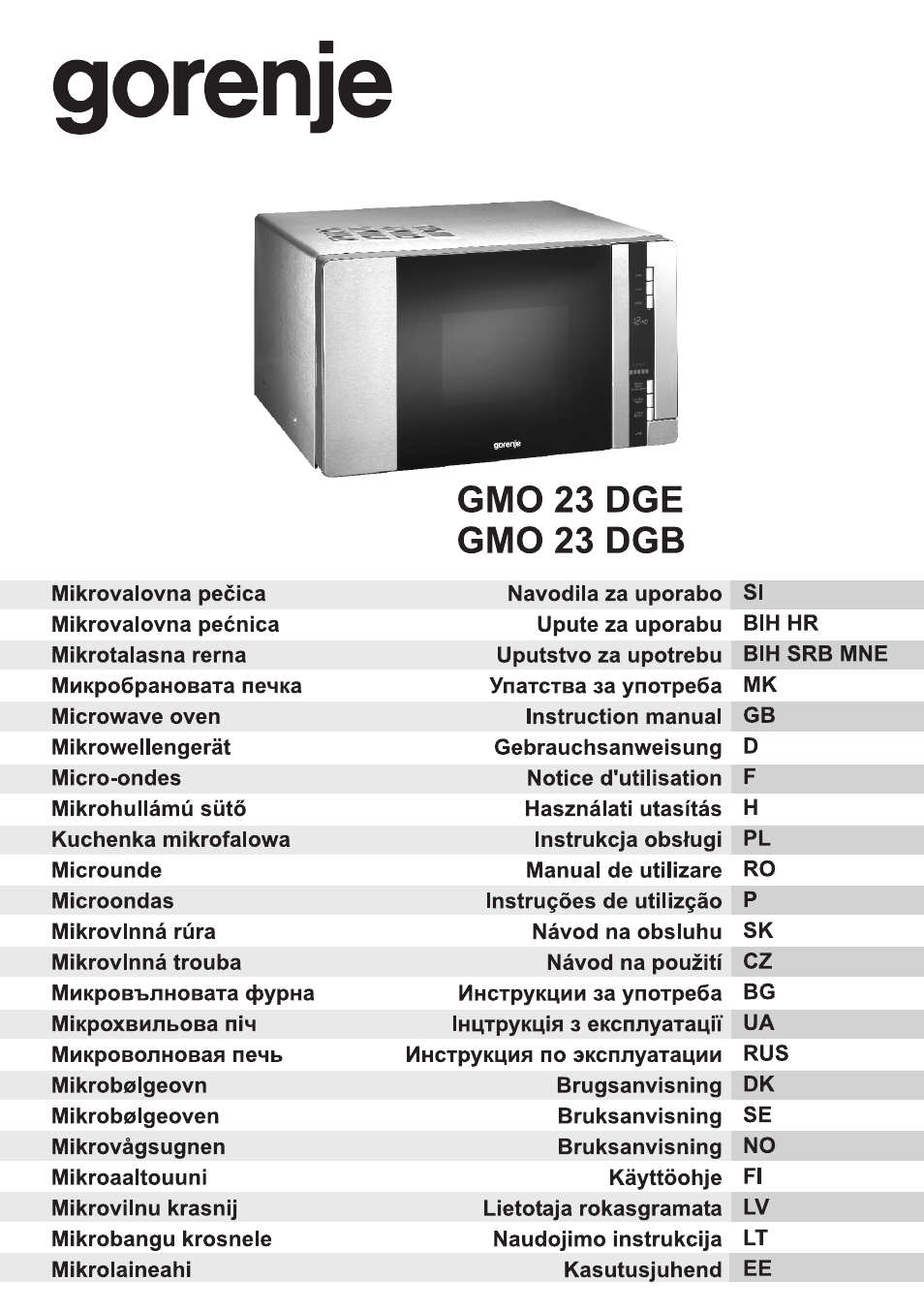 Gorenje d 73325 инструкция скачать