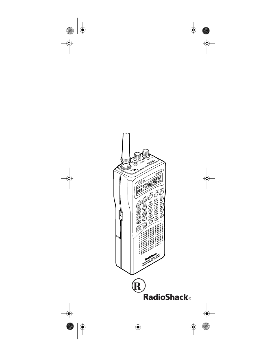 radio shack pro 60 instruction manual