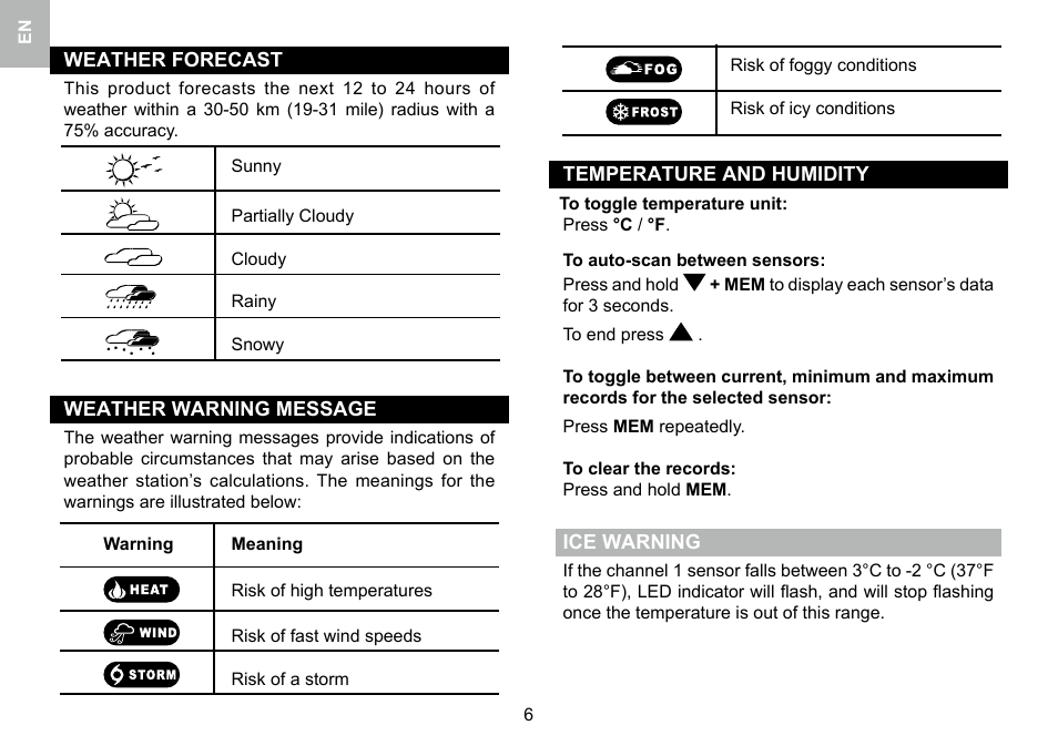 Oregon Scientific 086L005036-017 User Manual | Page 7 / 73 | Also for