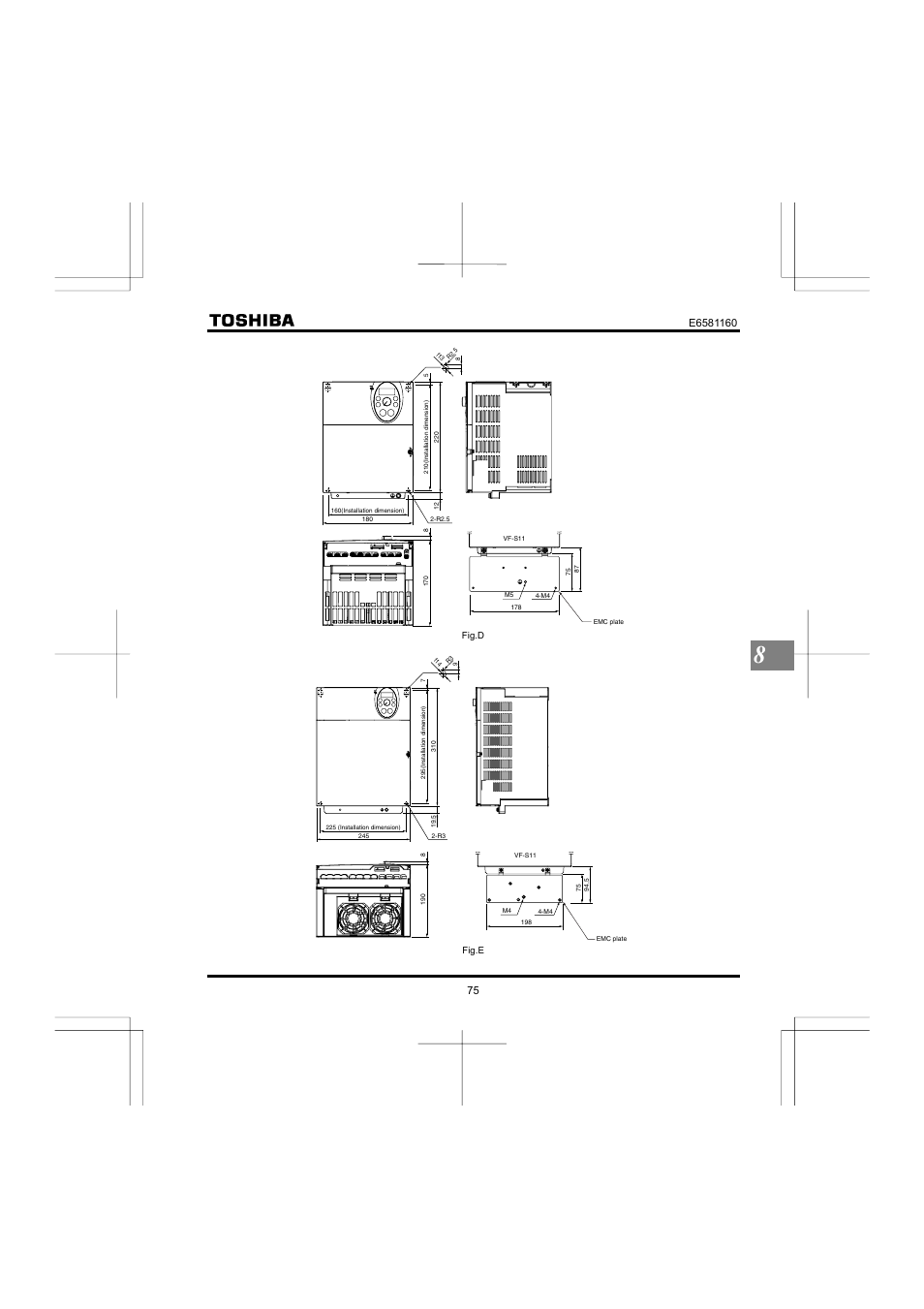 Toshiba VFS11 User Manual Page 76 / 81