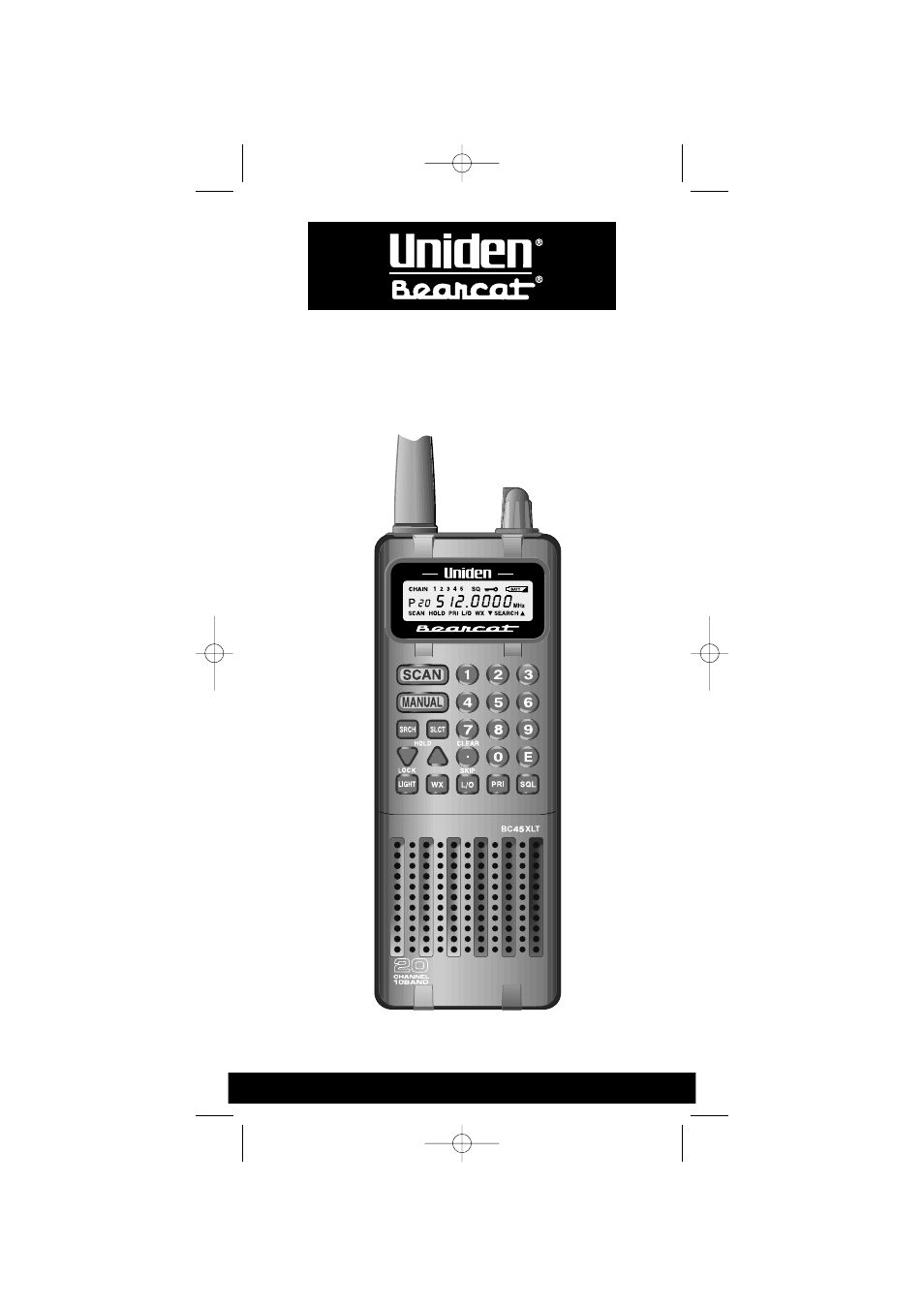 Uniden BC45XLT User Manual | 35 pages