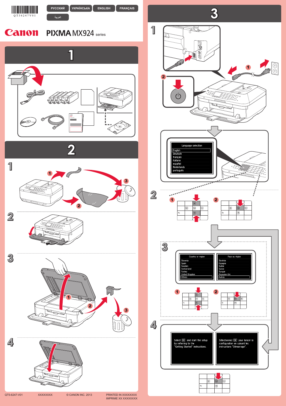 Canon PIXMA MX924 User Manual | 4 pages
