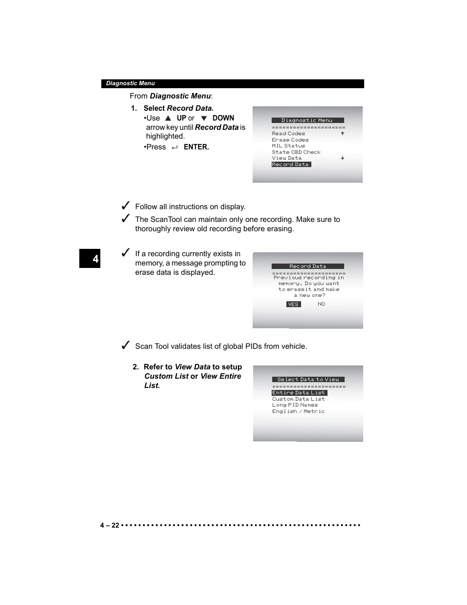 Actron AutoScanner® Plus CP9580A User Manual | Page 78 / 126 | Original