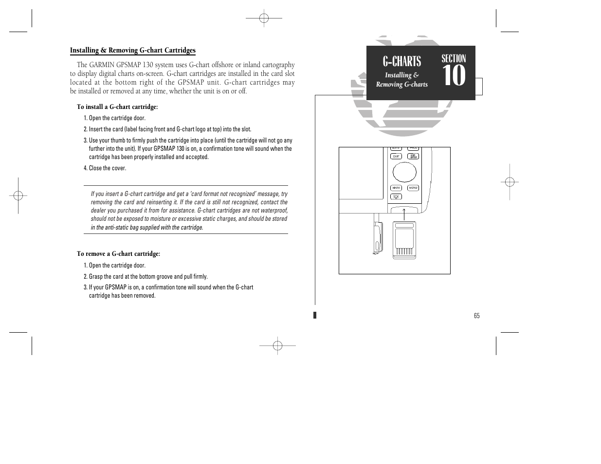 Garmin G Chart Cards