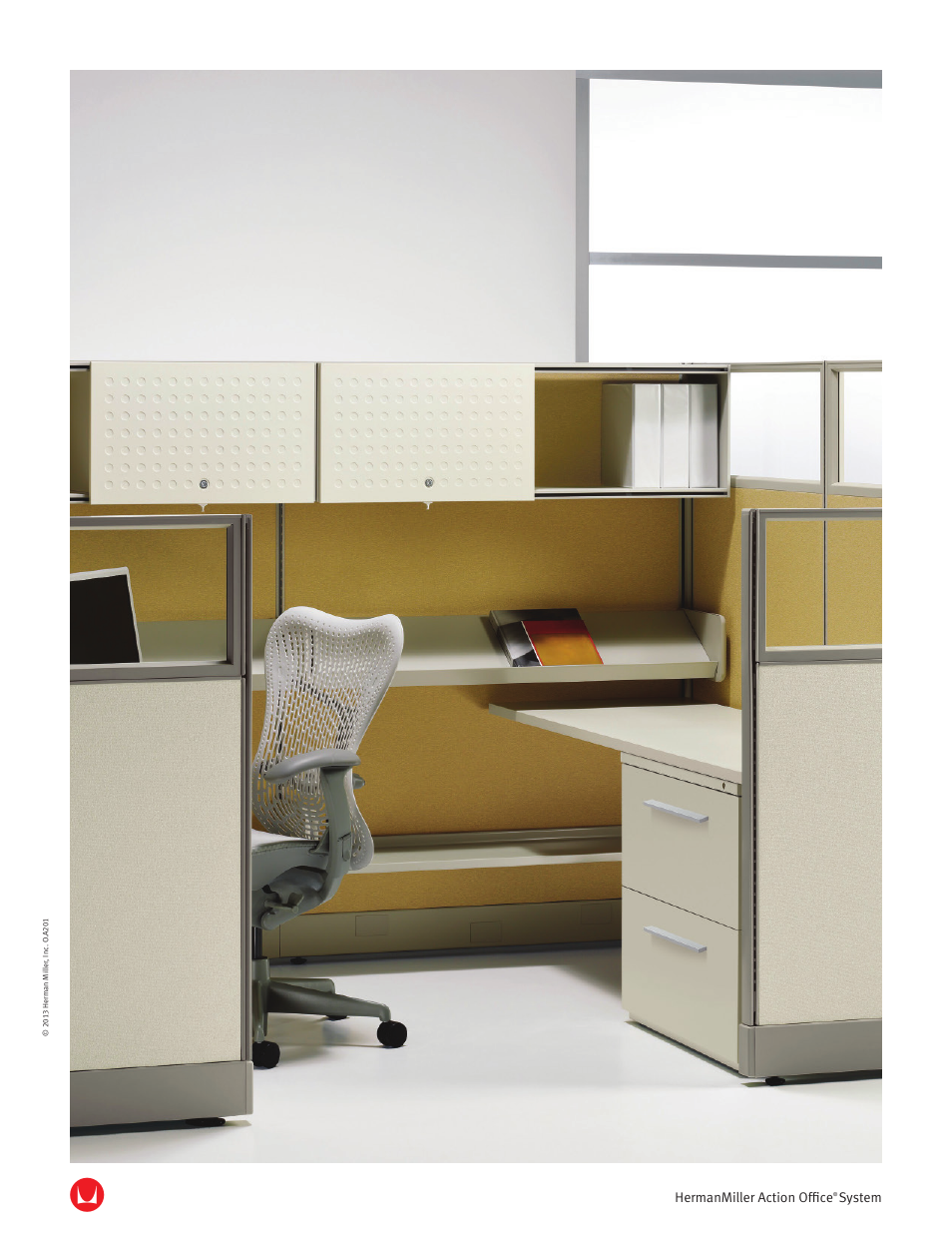 Herman Miller Action Office System - Product sheet User Manual | 2 pages