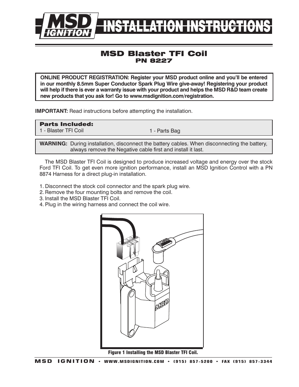 Msd Blaster Coil Wiring Diagram from www.manualsdir.com