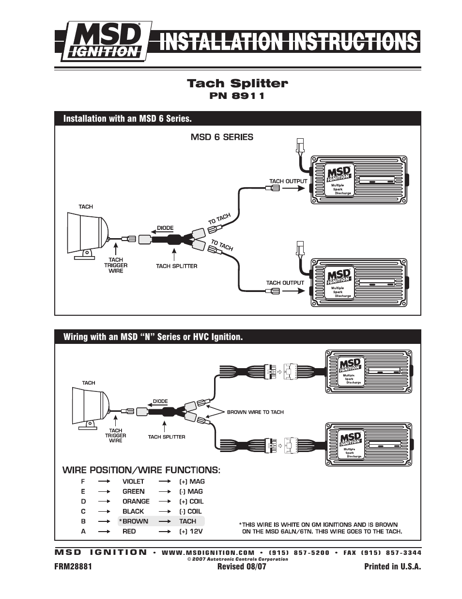 View Motorola Tachometer Wiring Diagram Pics