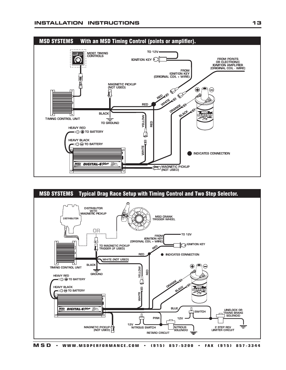 Msd Digital 6al Wiring Diagram - General Wiring Diagram