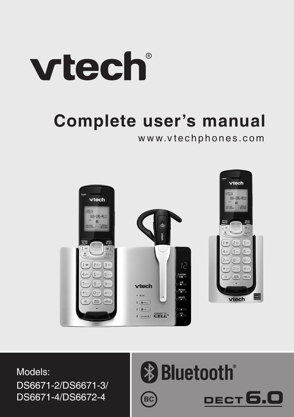 VTech DS6672-4 Manual User Manual | 110 pages