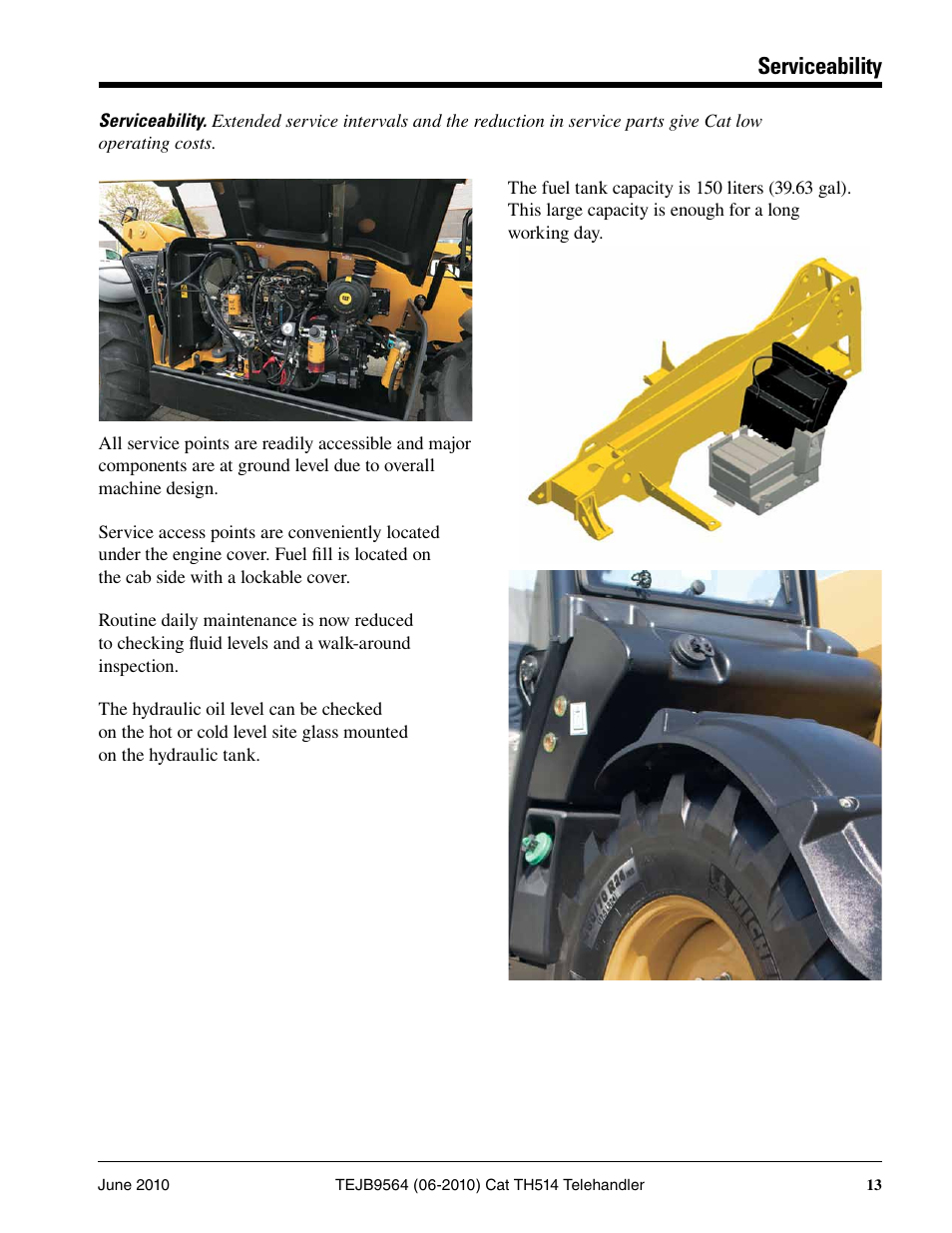 Serviceability Milton CAT TH514 User Manual Page 13 / 16