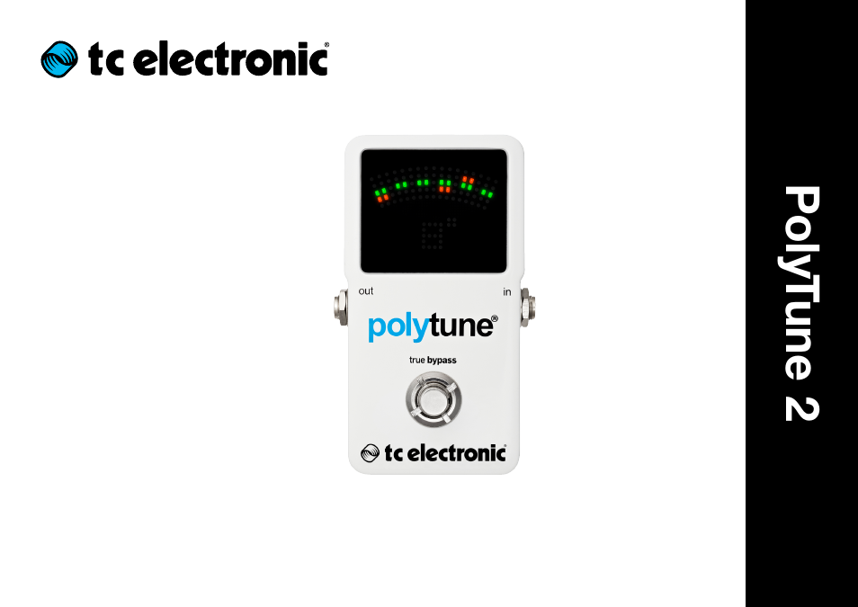 TC Electronic PolyTune 2 User Manual | 13 pages